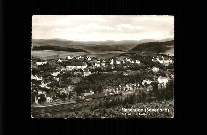 Finnentrop Festhalle Bahnhof Eisenbahn