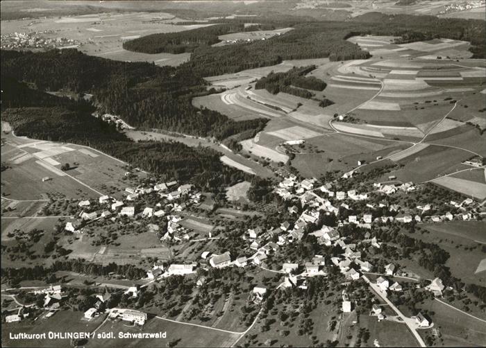 Uehlingen-Birkendorf Schwarzwald Flugaufnahme