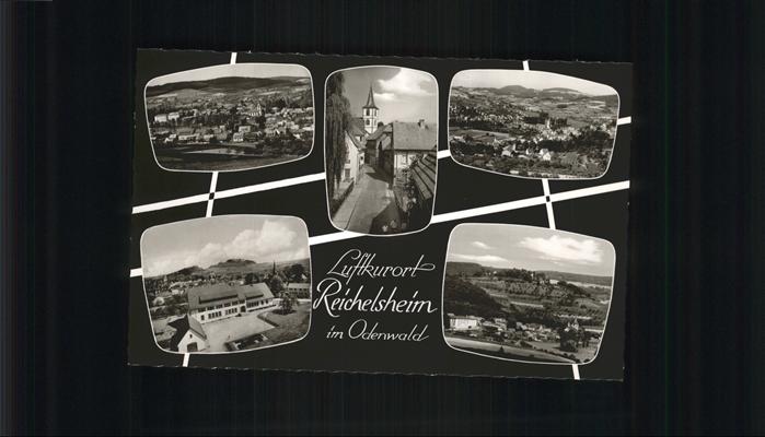 Reichelsheim Odenwald Kirche Gesamtansicht