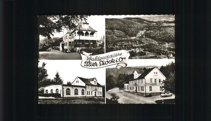 Darmstadt Waldgaststätte Vier Stöck