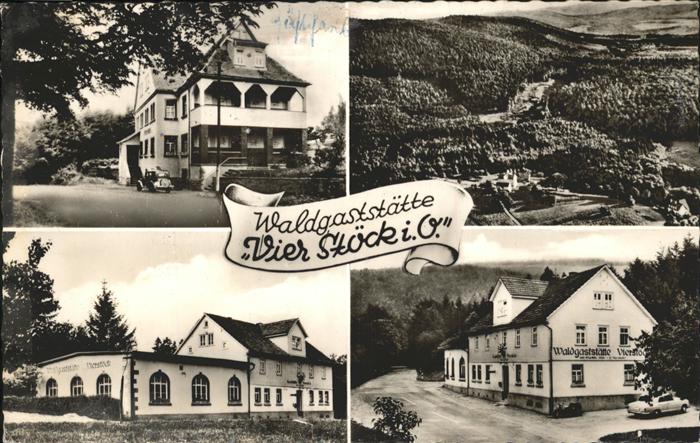 Darmstadt Waldgaststätte Vier Stöck