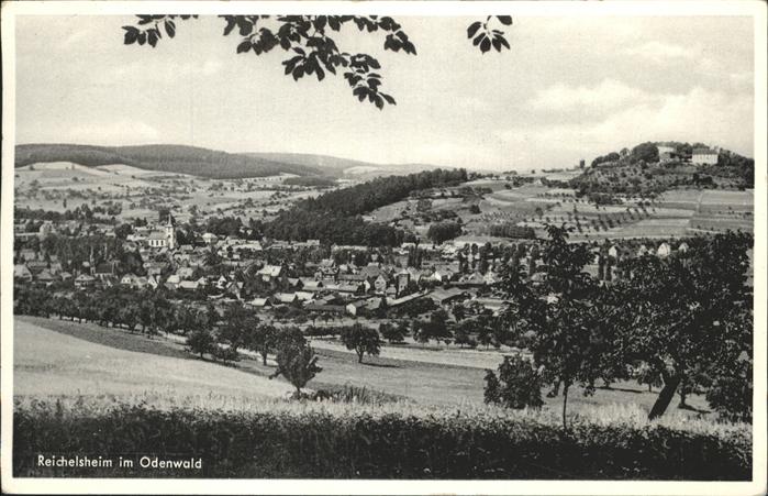 Reichelsheim Odenwald Gesamtansicht