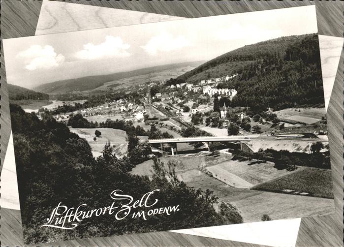 Zell Odenwald Brücke Panorama