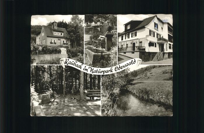 Raubach Odenwald Gasthaus Berghof