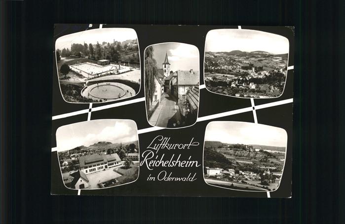 Reichelsheim Odenwald Schwimmbad Kirche