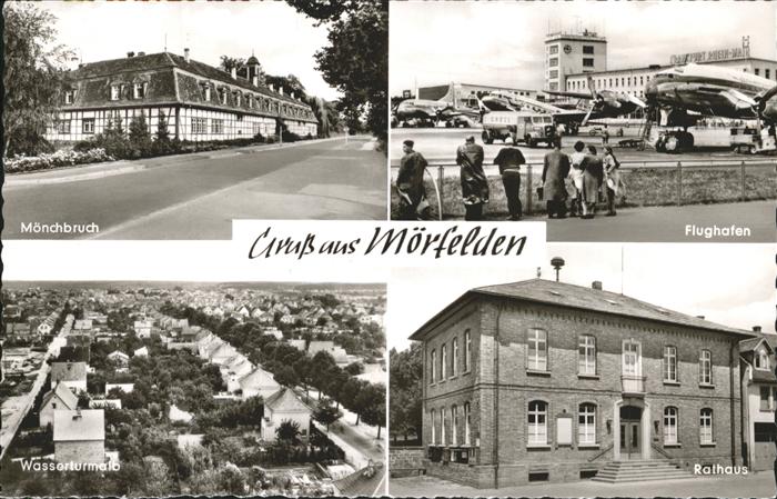 Moerfelden Mönchbruch Wasserturmalb Flughafen Rath