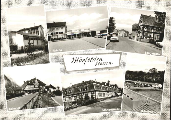 Moerfelden Schule Lanstsrasse Bahnhof Mönchbruch S