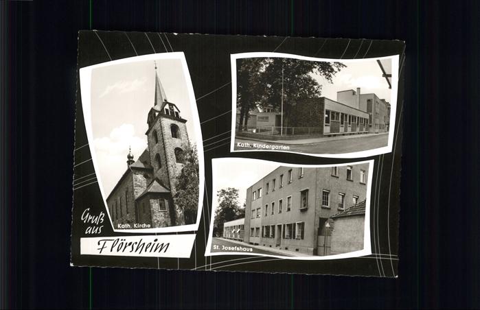 Floersheim Main Kindergarten St Josefshaus Kirche