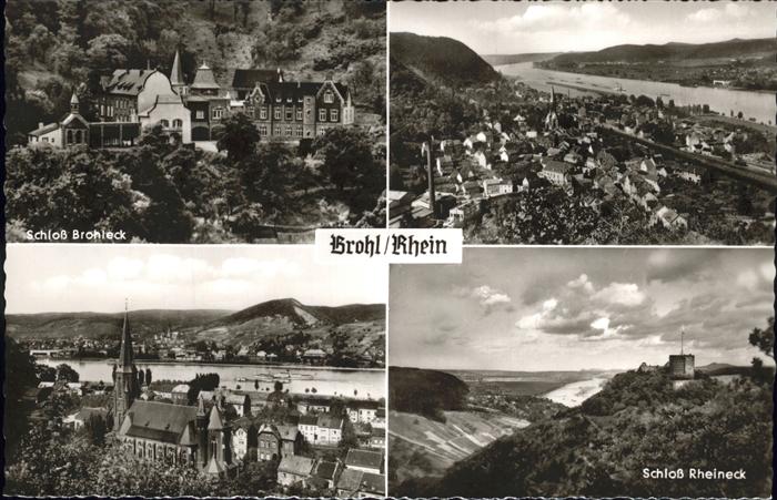Brohl Eifel Schloss Rheineck Brohleck