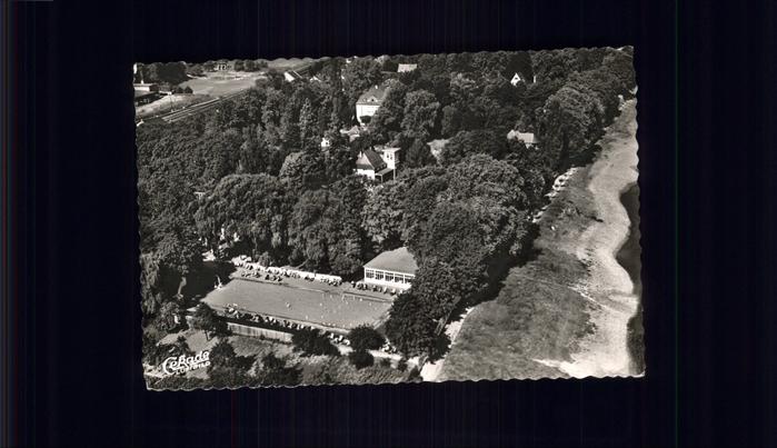 Niederbreisig Bad Breisig Ahrweiler Rheinland-Pfalz Fliegeraufnahme Thermalbad