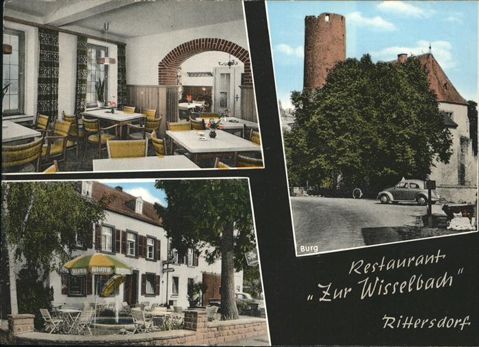 Rittersdorf Eifel Restaurant zur Wisselbach
