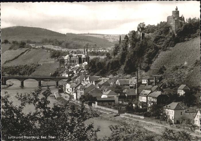 Saarburg Saar Fliegeraufnahme