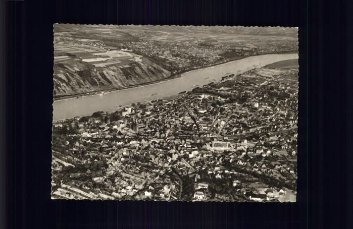 Andernach Rhein Rheinland-Pfalz Fliegeraufnahme