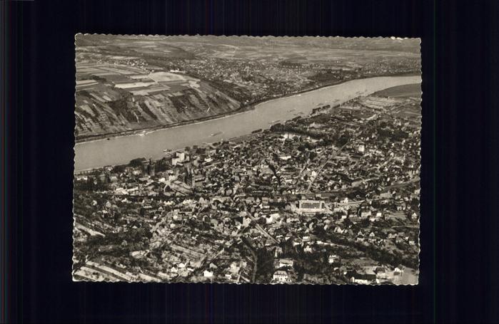 Andernach Rhein Rheinland-Pfalz Fliegeraufnahme