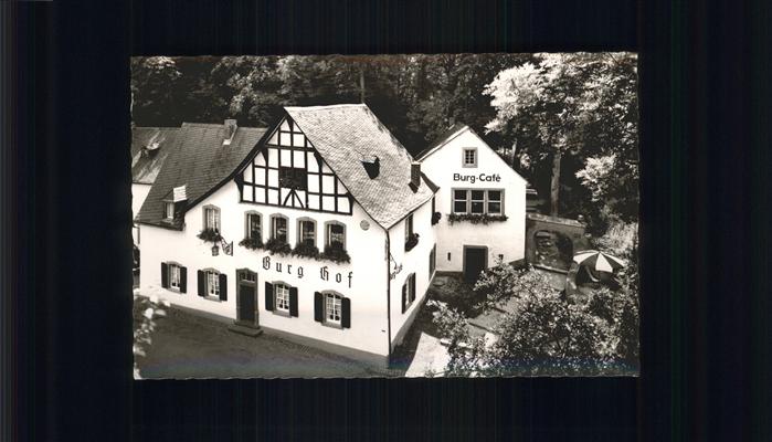 Niedermanderscheid Eifel Burg Cafe