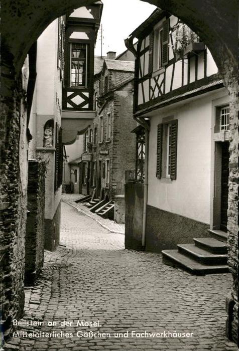Beilstein Mosel Mittelalterliches Gäßchen
