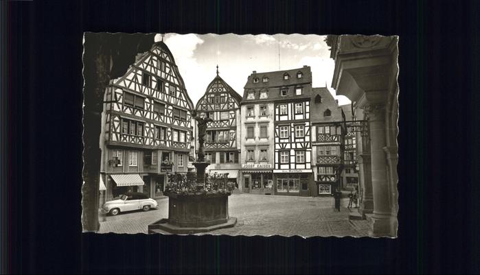 BERNKASTEL-KUES Berncastel Rheinland-Pfalz Altstadt