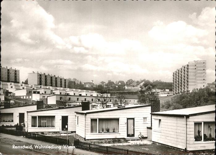 REMSCHEID NRW Wohnsiedlung Voemix