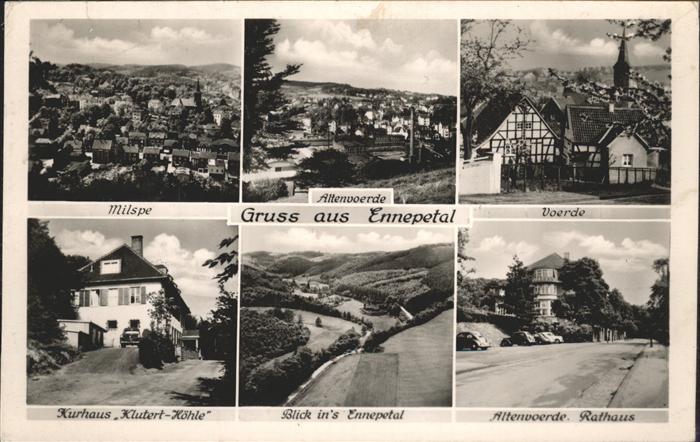 Ennepetal Kurhaus Klutert-Höhle Voerde Milspe