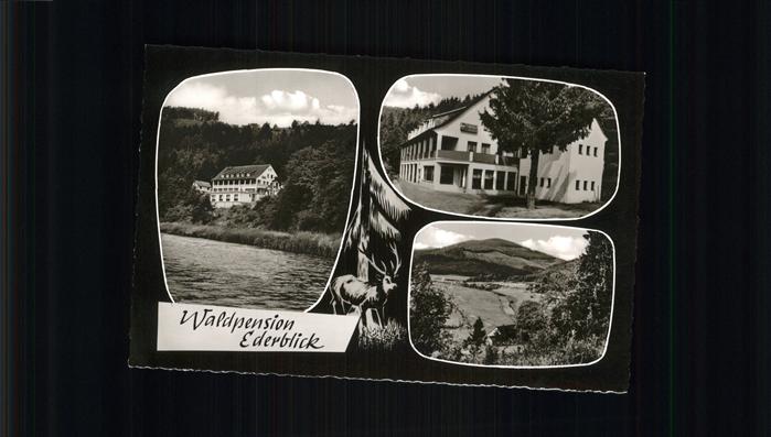 Dodenau Waldpension Ederblick