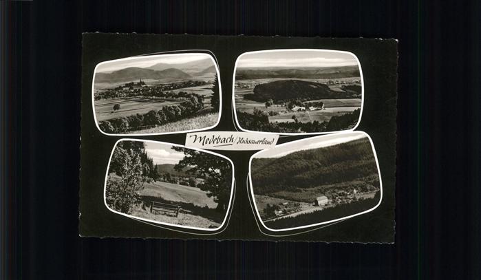 Medebach Hochsauerland Flugaufnahme