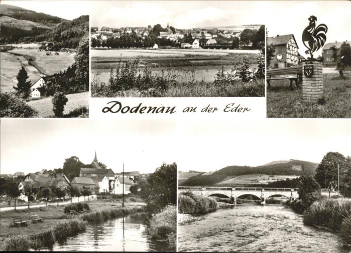 Dodenau Wappen Hahn Brücke