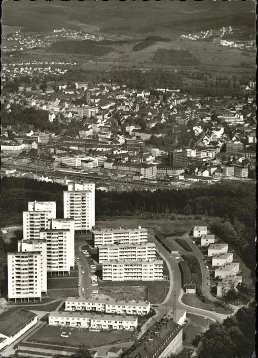 Siegen Westfalen Flugaufnahme