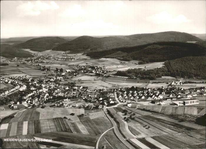 Weidenhausen Gladenbach Flugaufnahme
