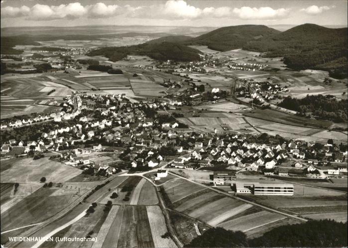 Weidenhausen Gladenbach Flugaufnahme