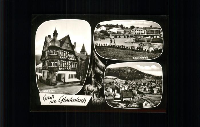 Gladenbach Hessen Schwimmbad Kirchberg