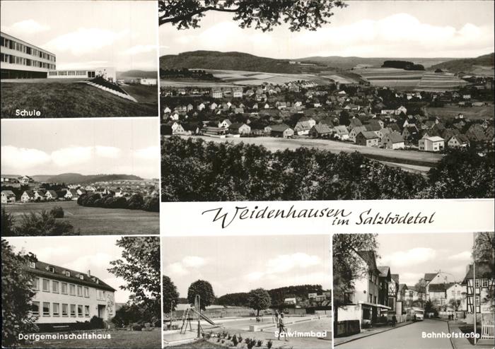 Weidenhausen Gladenbach Bahnhofstr. Schwimmbad Dorfgemeinschaft