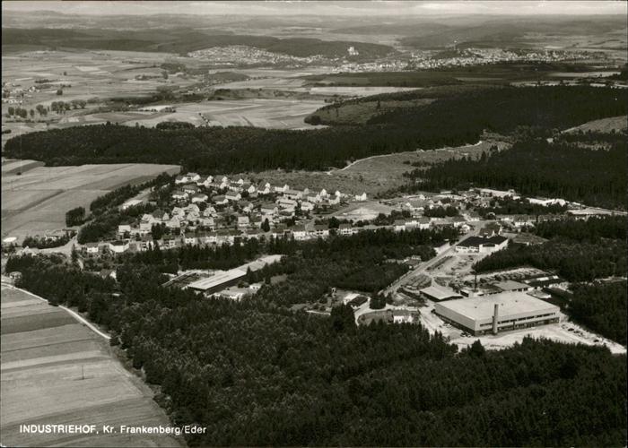 Burgwald Eder Industriehof Flugaufnahme Kr. Frankenbe