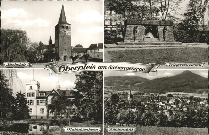 Oberpleis Kriegerehrenmal fKirchplatz Mathildenhe