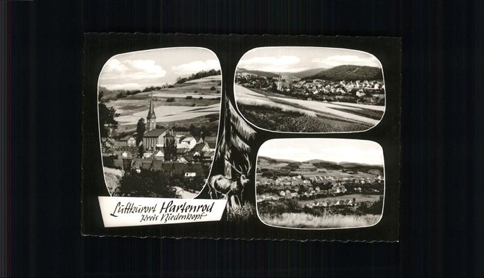 Hartenrod Gladenbach Kirche Gesamtansicht