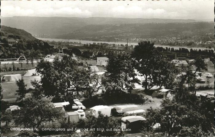 Oberlahnstein Campingplatz Freibad Rhein
