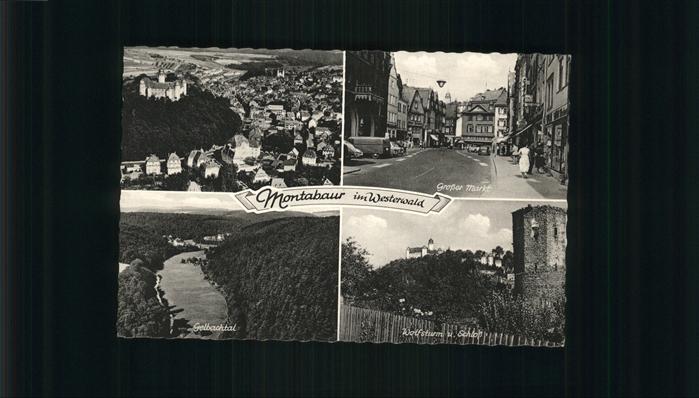 Montabaur Westerwald Wolfsturm Schloß Flugaufnahme