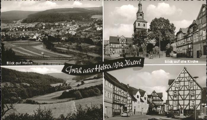 Helsa Kirche Fachwerkhaus Helsa