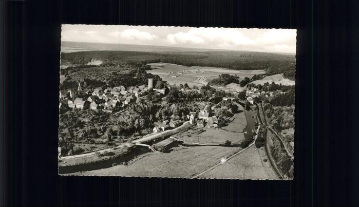 Trendelburg Diemeltal Flugaufnahme