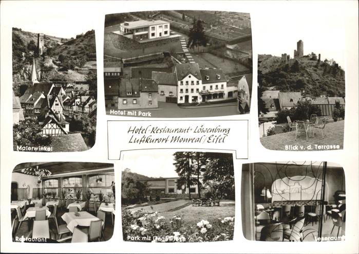 Monreal Hotel Restaurant Löwenburg Park Malerwi
