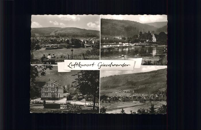 Gieselwerder Oberweser Hessen Weserbergland