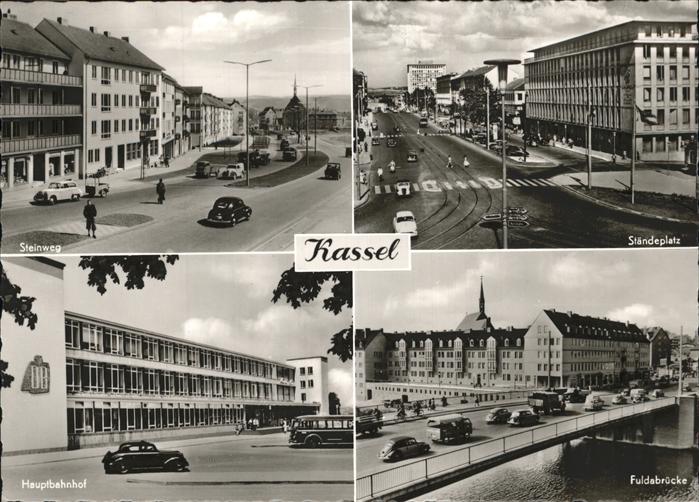 KAssEL  CITY Staendeplatz Fuldabruecke Steinweg Hauptbahnhof