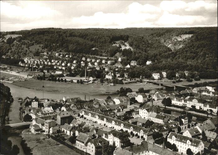 Karlshafen Bad Solbad Flugaufnahme