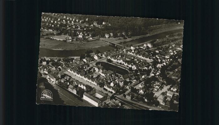 Karlshafen Bad Flugaufnahme