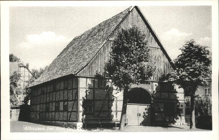 Alhausen Westfalen Geburtshaus Dichters F. W. Weber