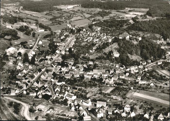 Westerburg Westerwald Flugaufnahme