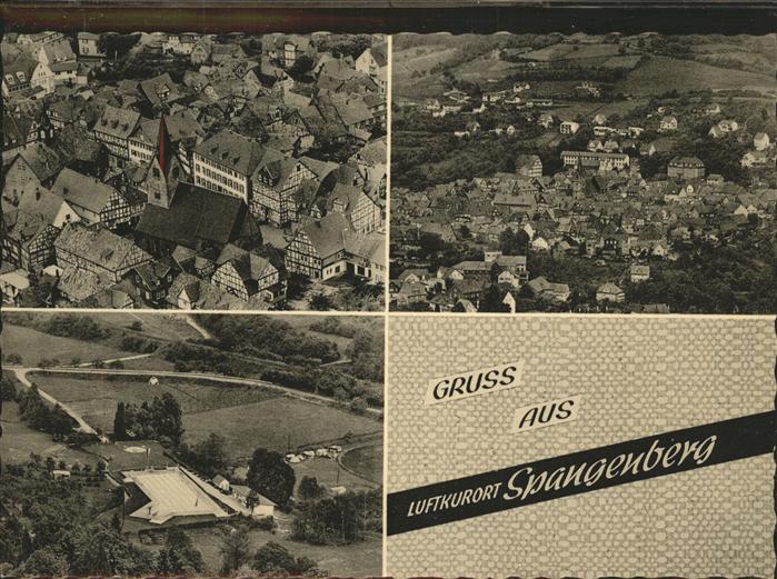 Spangenberg Hessen Flugaufnahme