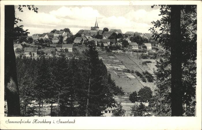 Hirschberg Westfalen Sommerfrische