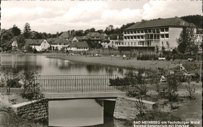 Bad Meinberg Roland Sanatorium Stausee