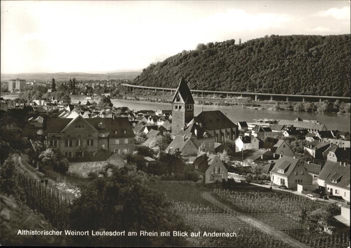 Leutesdorf Rhein Andernach Weinort