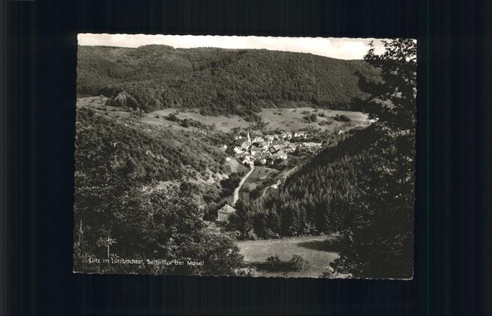 Luetz Luetzbachtal Mosel Lützbachtal